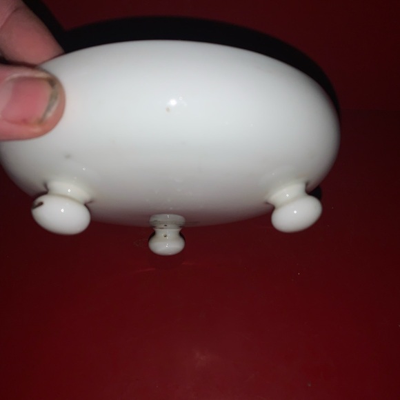 Antique PT Bavaria Studio Hand Painted Legged Floral Bowl Signed Hawk - Picture 9 of 9